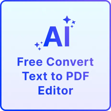 Free AI Convert Text to PDF | AI Text to PDF Converter Online Free AI Convert Text to PDF | AI Text to PDF Converter Online